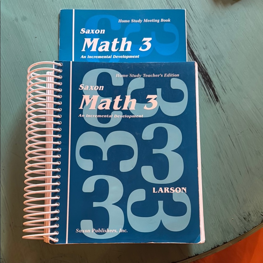 Saxon Math 3 Home Study Set